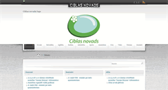 Desktop Screenshot of ciblasnovads.lv